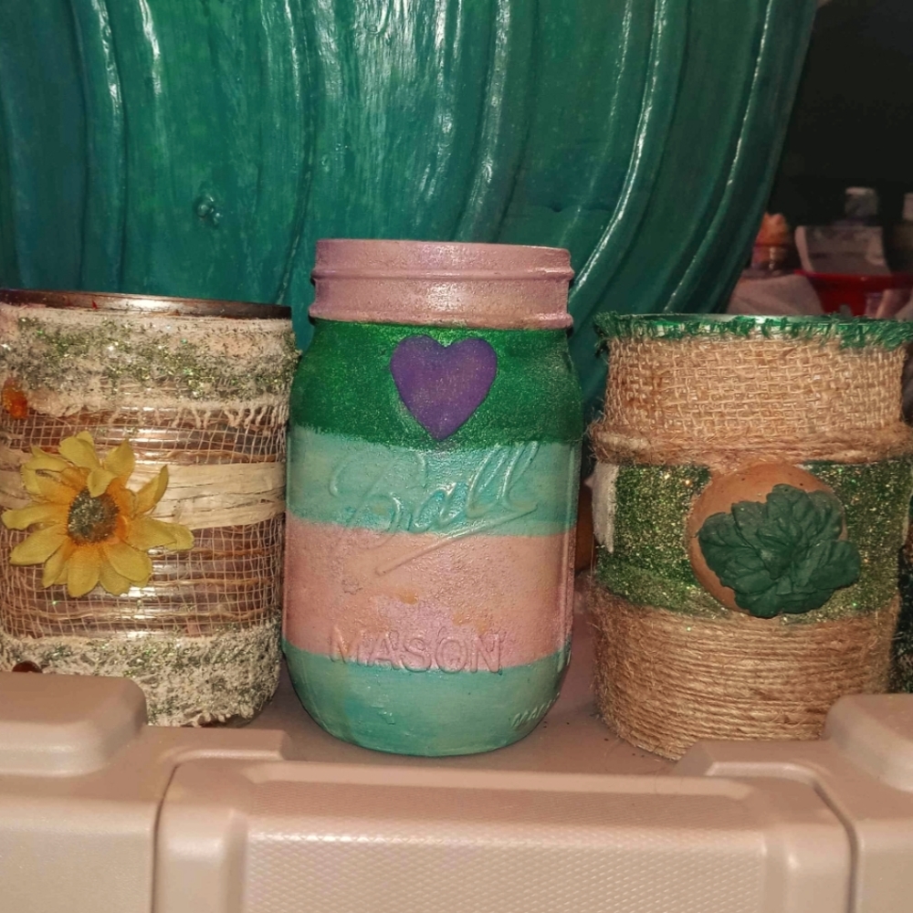 Handmade Can Decor